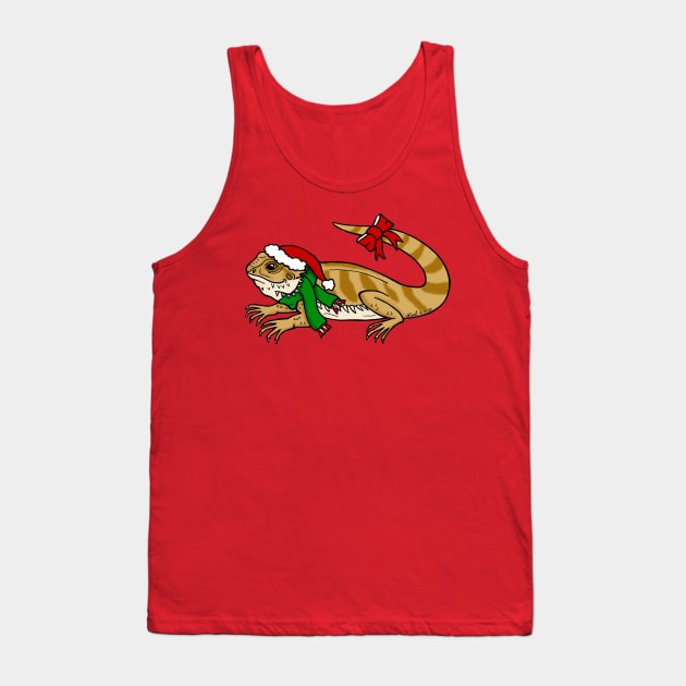 Santa Beardie Tank Top by HonuHoney